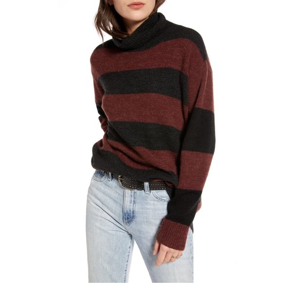 Treasure & Bond Sweaters - Treasure & Bond Wide Stripe Tunic Sweater S NWT